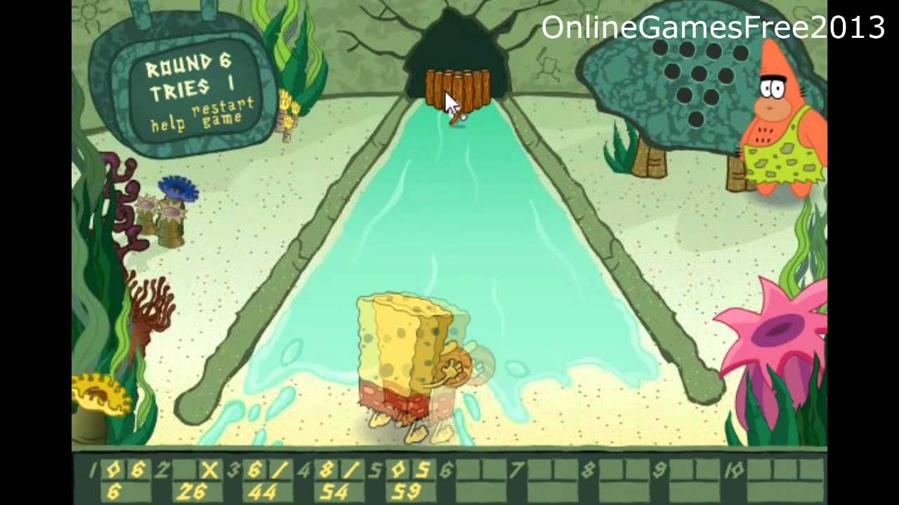 spongebob squarepants games online